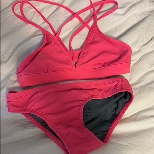 Jolyn pink bikini set XS